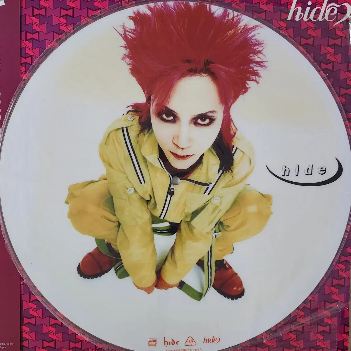 록 뮤지션 히데(hide) 일본발매 LP(4장)