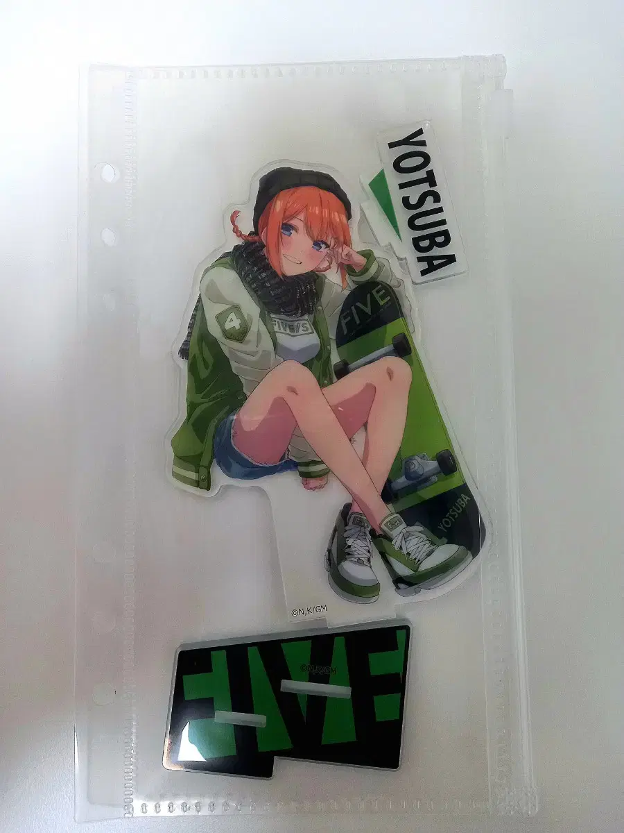 Bride of the Fifth Nakano Yotsuba Skates acrylic stand Let's Pop