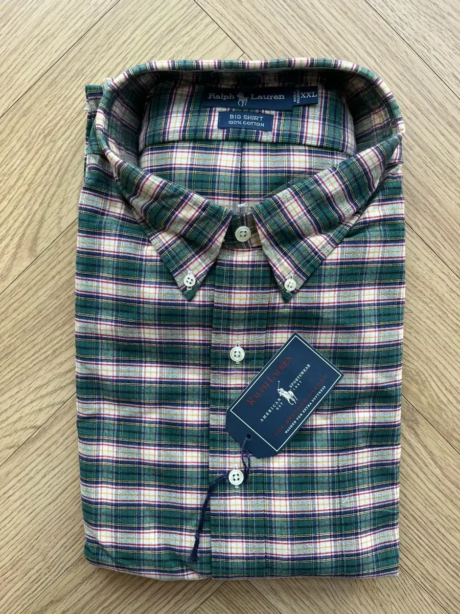 [New, XXL] Polo Ralph Lauren Big Shirt Oxford Check Shirt