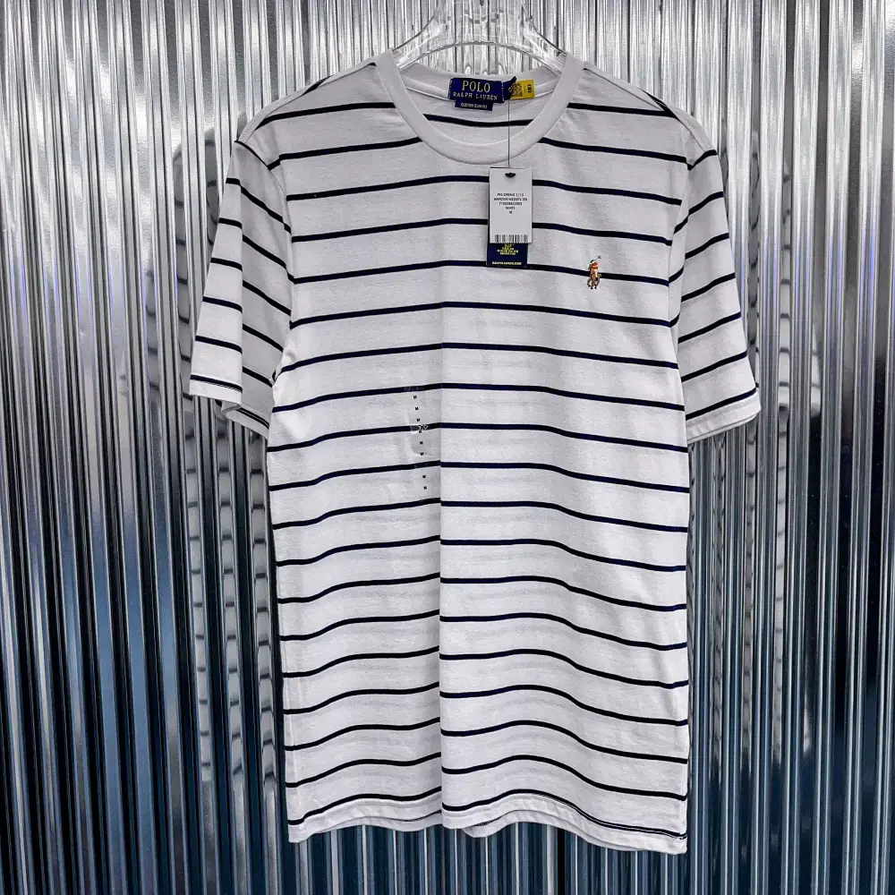 Polo Ralph Lauren New Label Stripe Multipony Vahn Palette (Domestic M) AK723