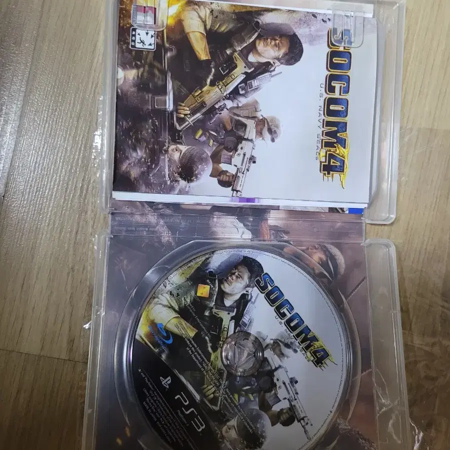 PS3 정발 소콤4 소장용