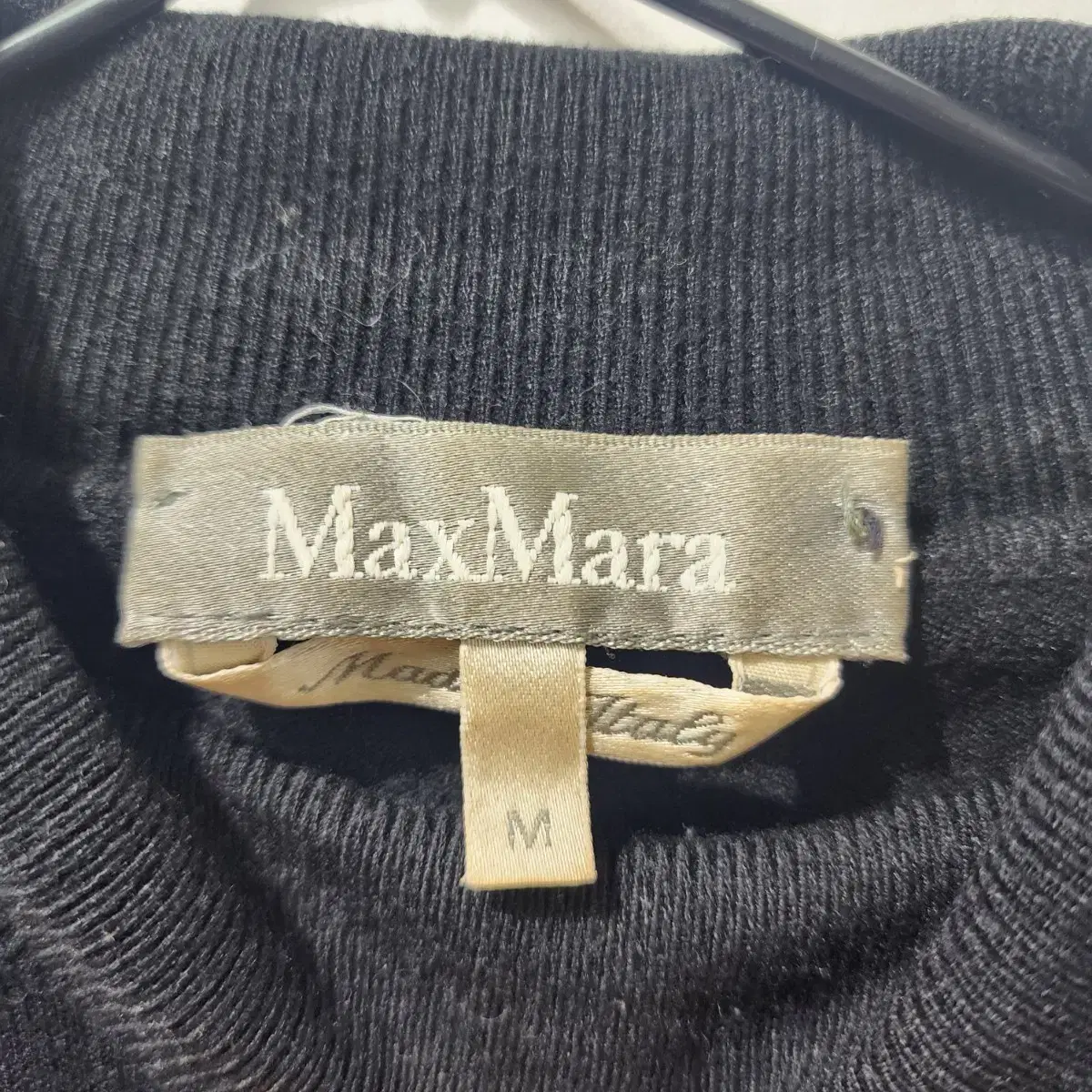 막스마라 Maxmara 목 폴라 니트