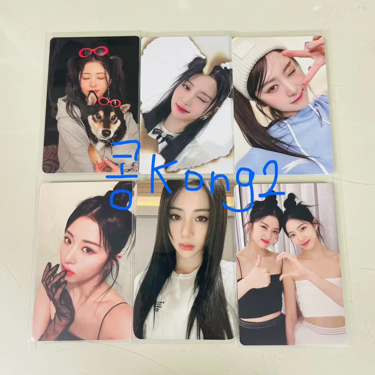 le sserafim unforgiven huh yunjin photocard unreleased photocard album ejisakura chaewon chaewon