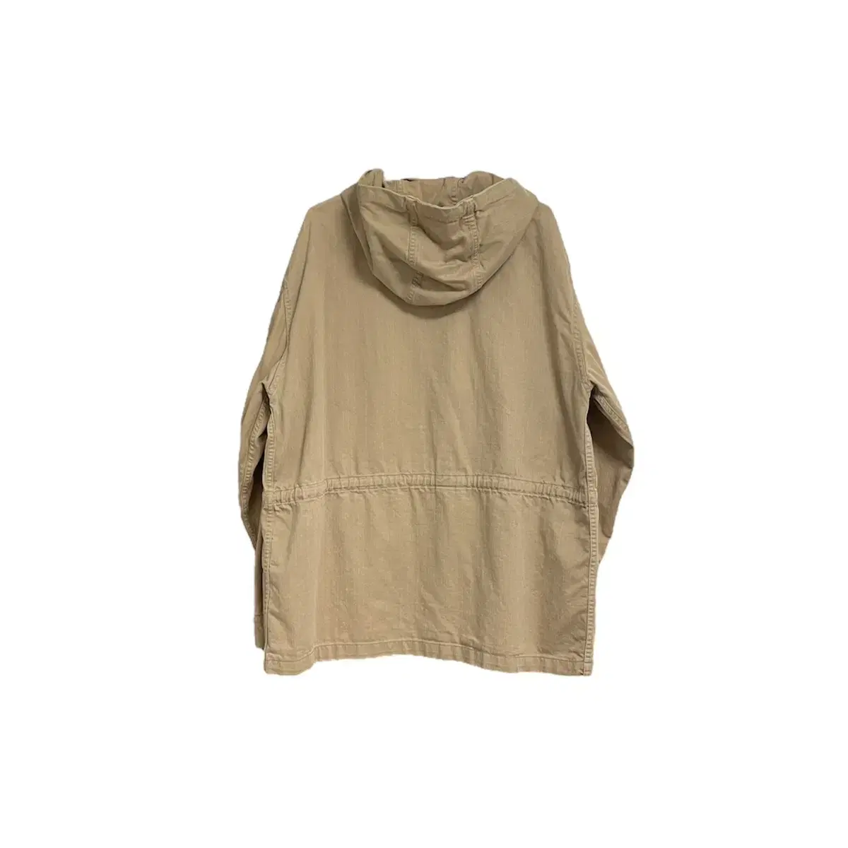 Frizmworks beige hoodie anorak