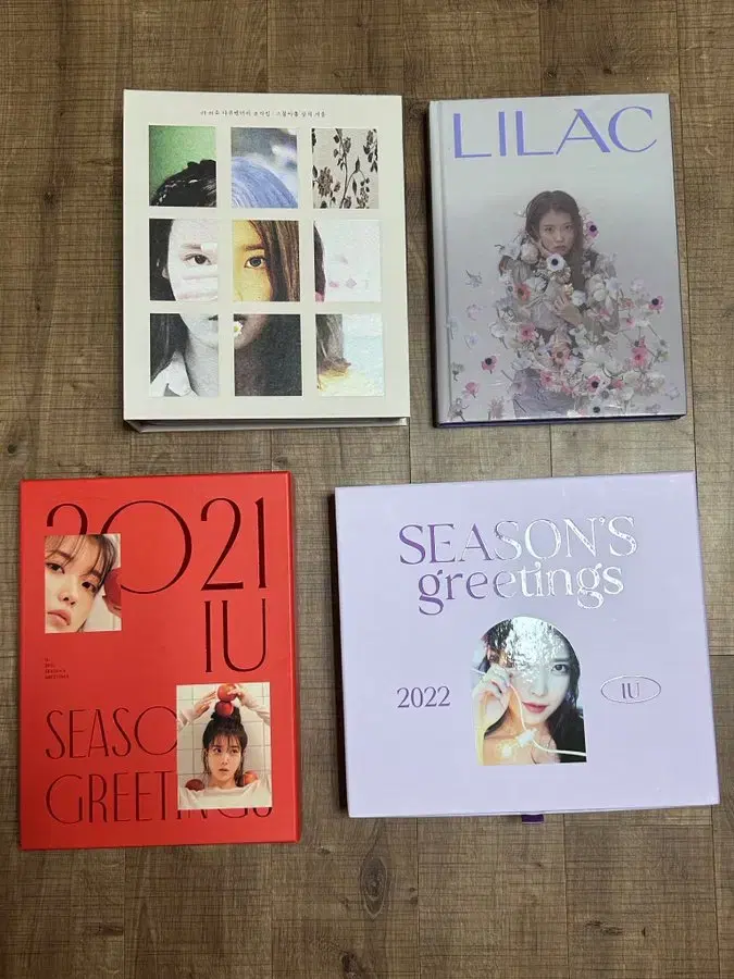 IU official goods seasons greetings album WTS