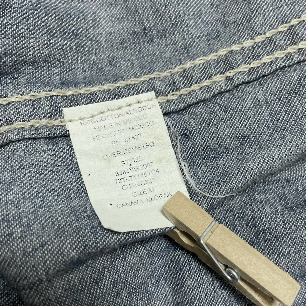 Polo ralph lauren denim hoodie anorak