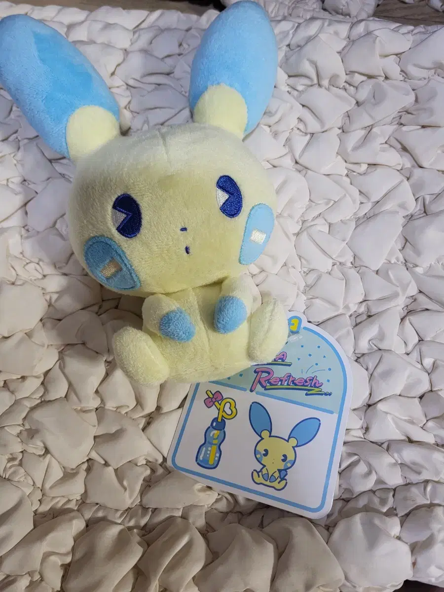 (Pokemon Center Genuine)(New)Psycho Soda Refresh Mignon Doll