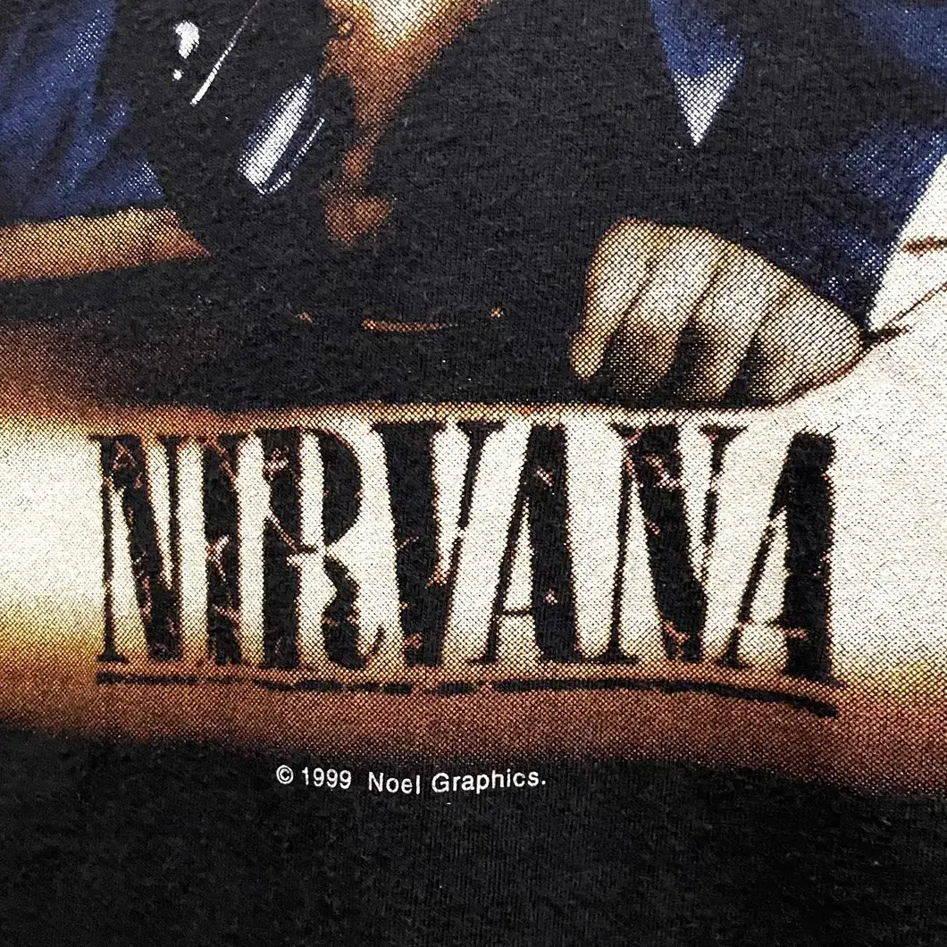 (XL)90s Nirvana 너바나 커트코베인 빈티지 밴드티셔츠