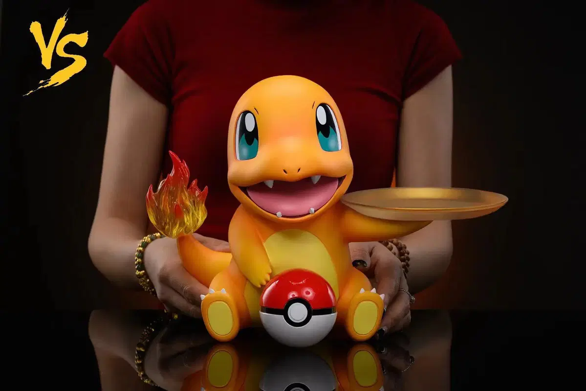 VS Pyrie Pokemon Resin Statue