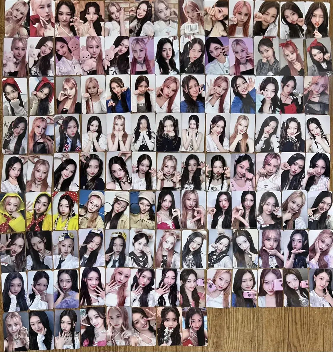 리센느 포토카드 양도 uhuh, love attack, glow up