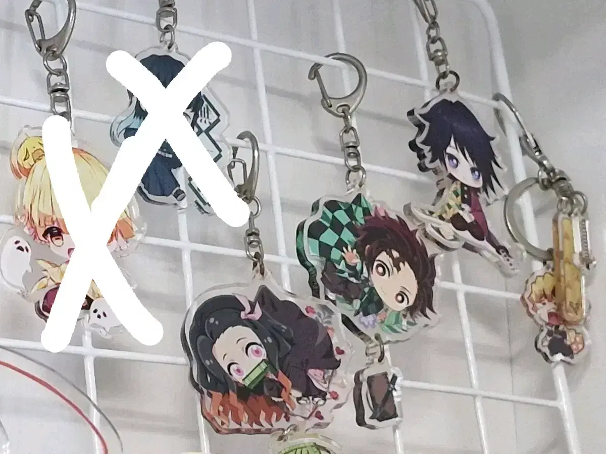 Demon Slayer unofficial goods keyring Tanjiro Nezuko Zenitsu Muichiro