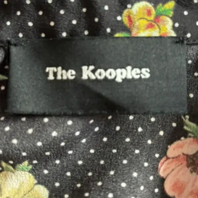 더쿠플스 까멜리아 꽃무늬 플리츠 원피스, the kooples 원피스