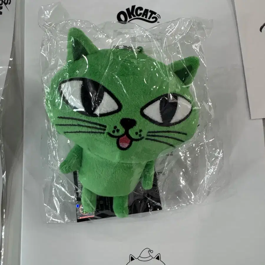 옥캣 키링 인형 2pm 택연 okcat