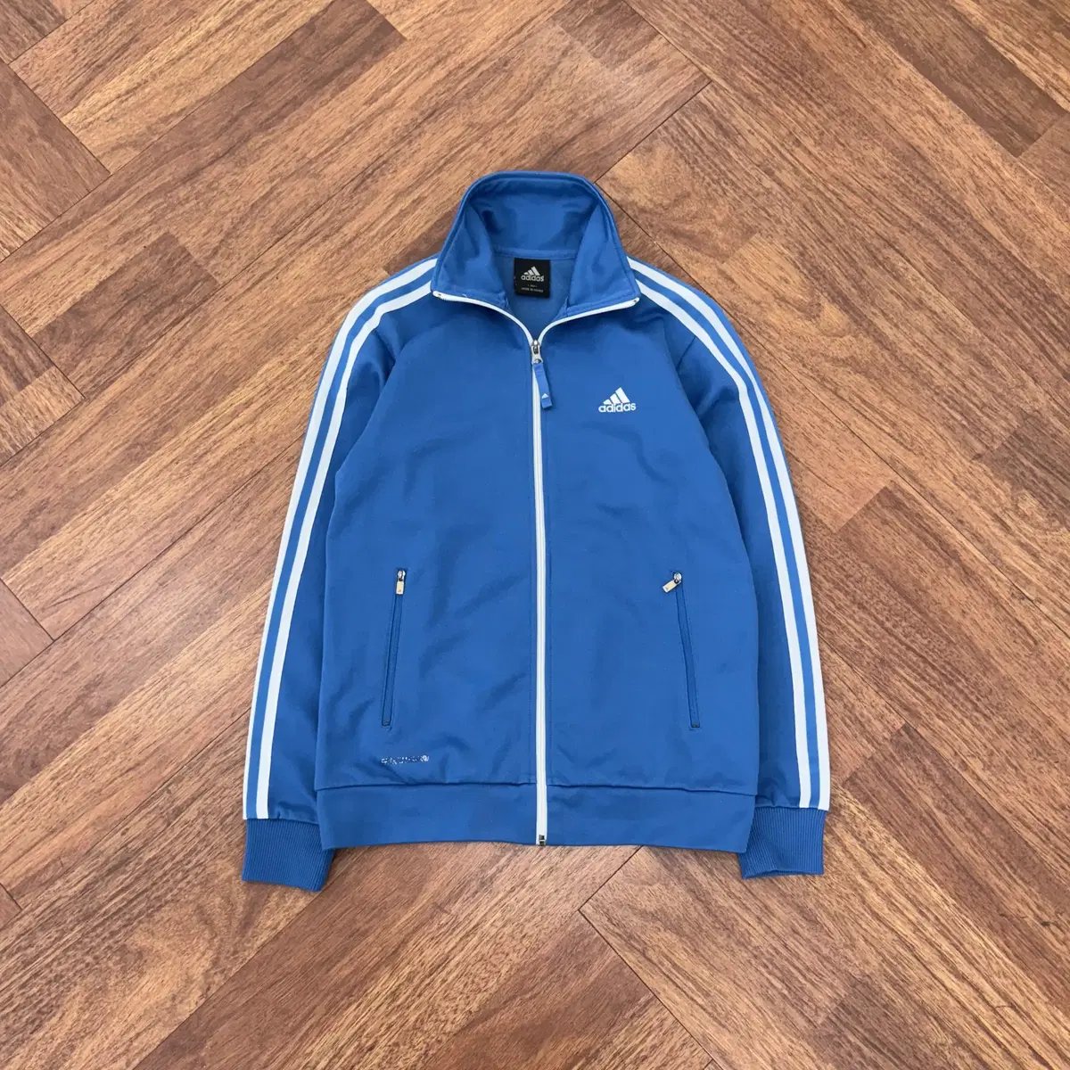 90 Adidas Sky Blue Training Track Top Jersey