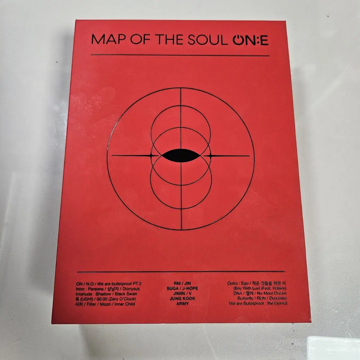 방탄소년단 MAP OF THE SOUL DVD 포카제외(따로 구매 가능)