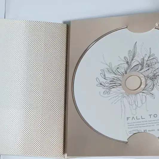 이승환 11집 Part 1. fall to fly 앨범 시디 CD