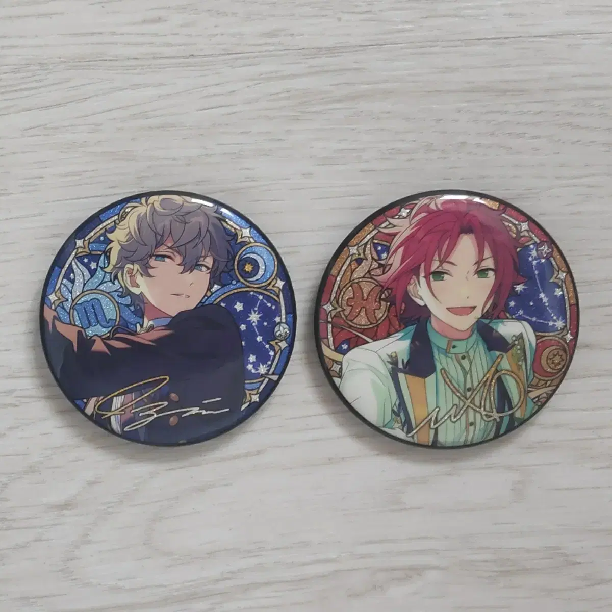 Angsta Jungsta Sena Izumi Isara Mao Trail of Stars Can Badge