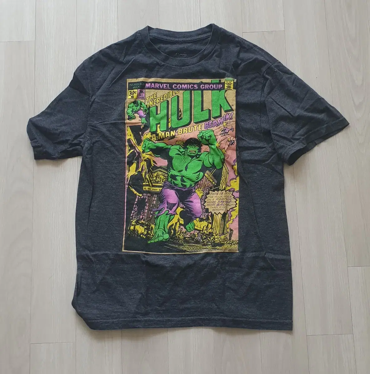 Marvel T-Shirt Hulk MenS WomenL