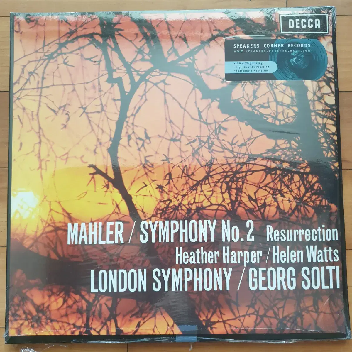 Mahler 솔티 미개봉 더블 lp 3장 싱글 2장  총 5장 일괄 판매