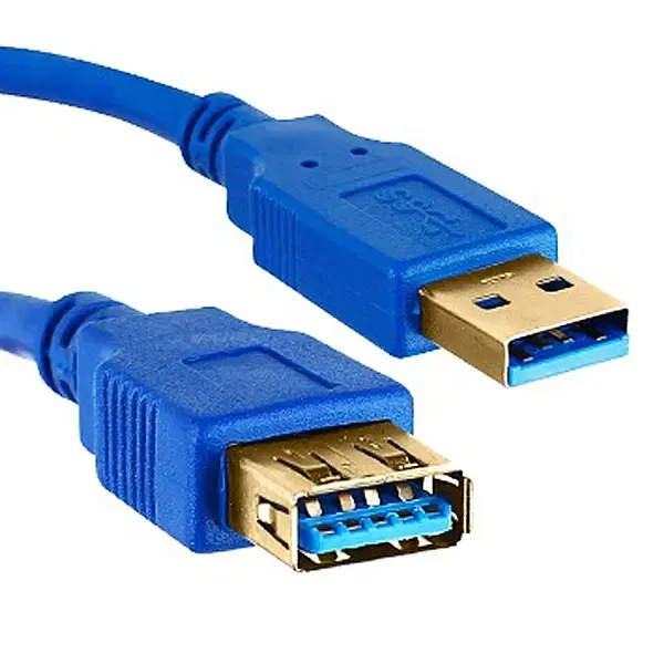 3m 연장 USB3.0 케이블 블루