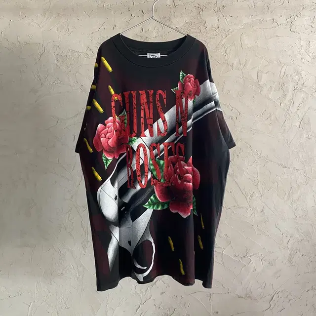 90s Guns N Roses 3d printing t-shirt