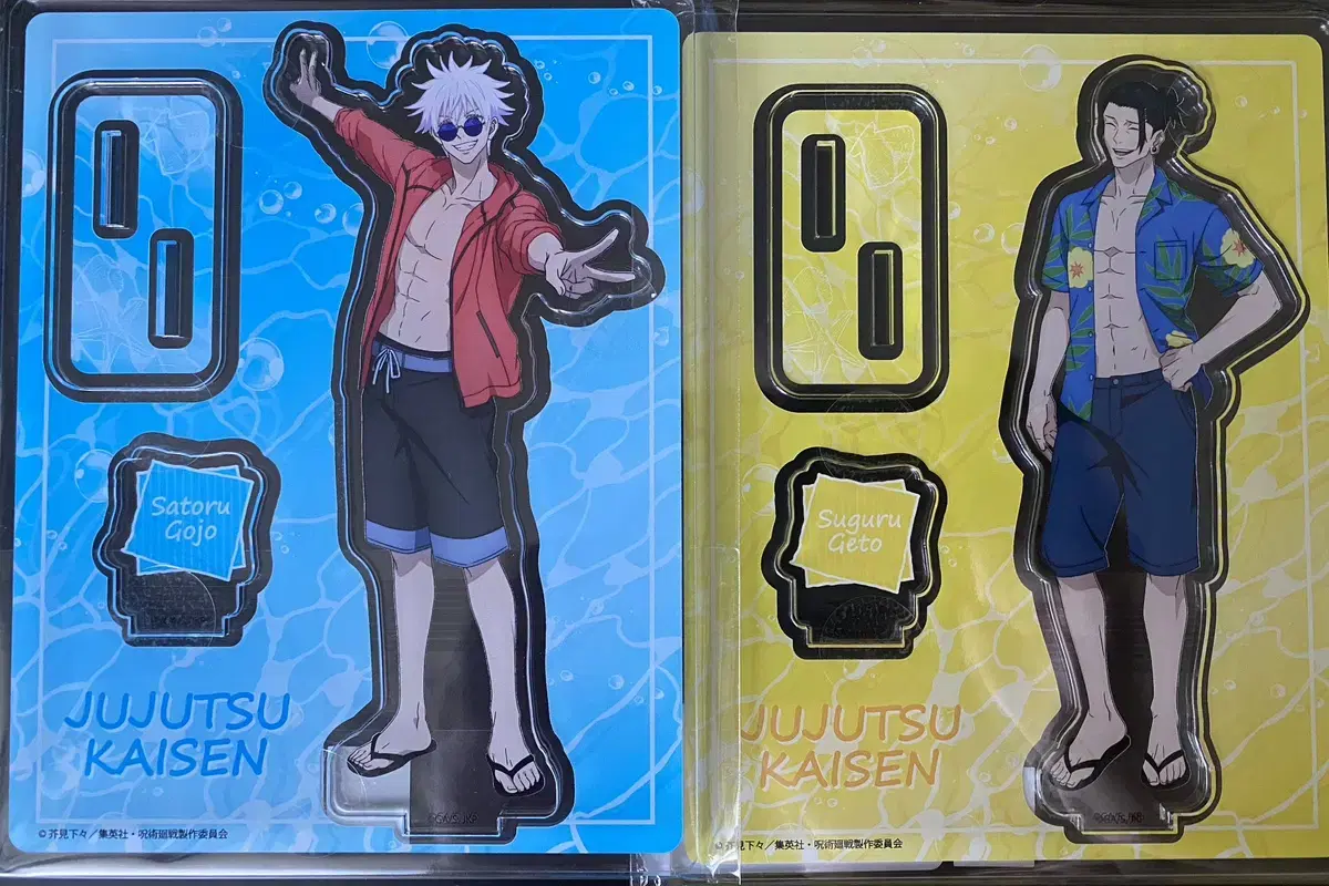 Zuu Jutsu Rotation Kaijutsu acrylic stand Harahon Mensore Gojo Satoru Geto Suguru