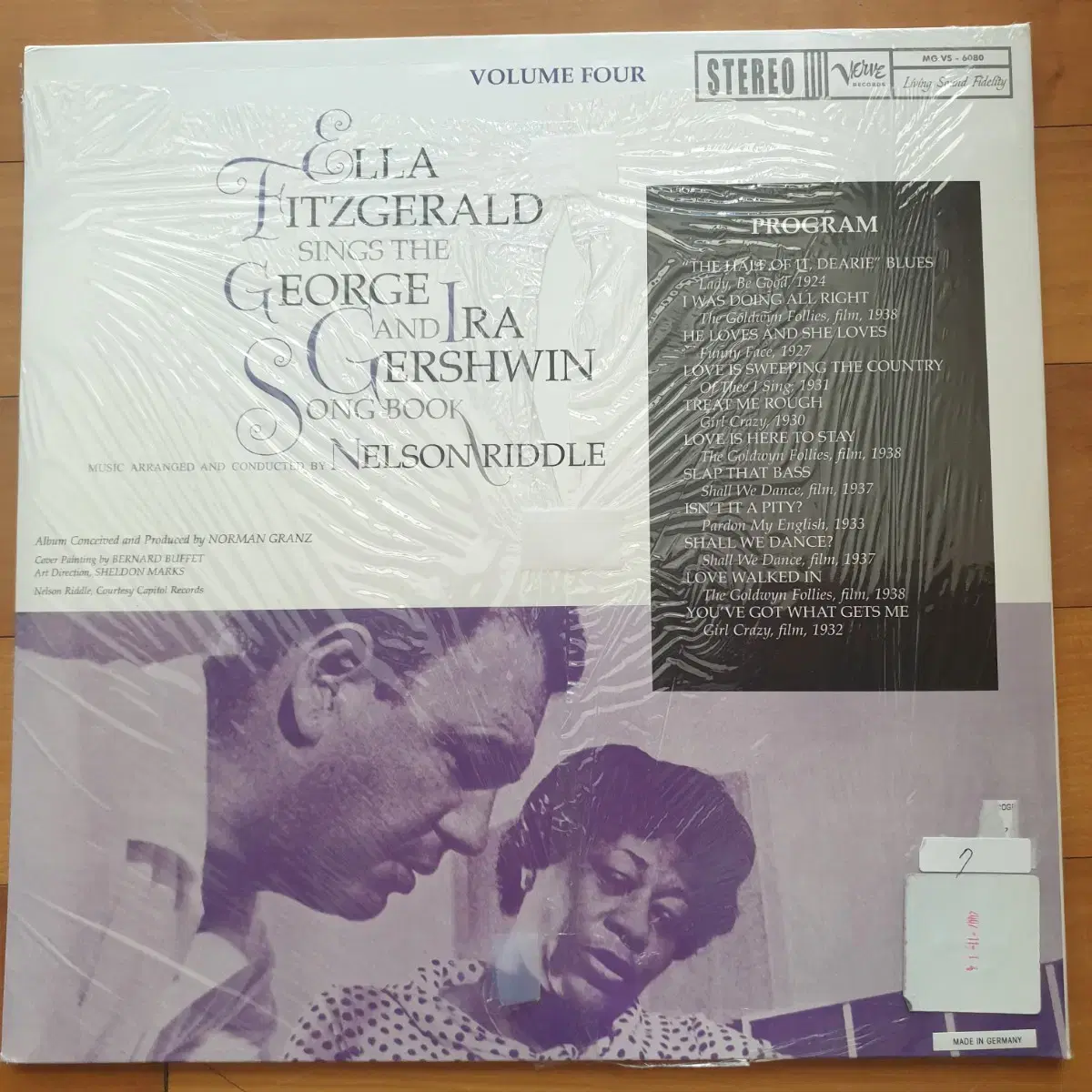 Ella Fitzgerald  4장 쳇 베이커 1장 미개봉 포함