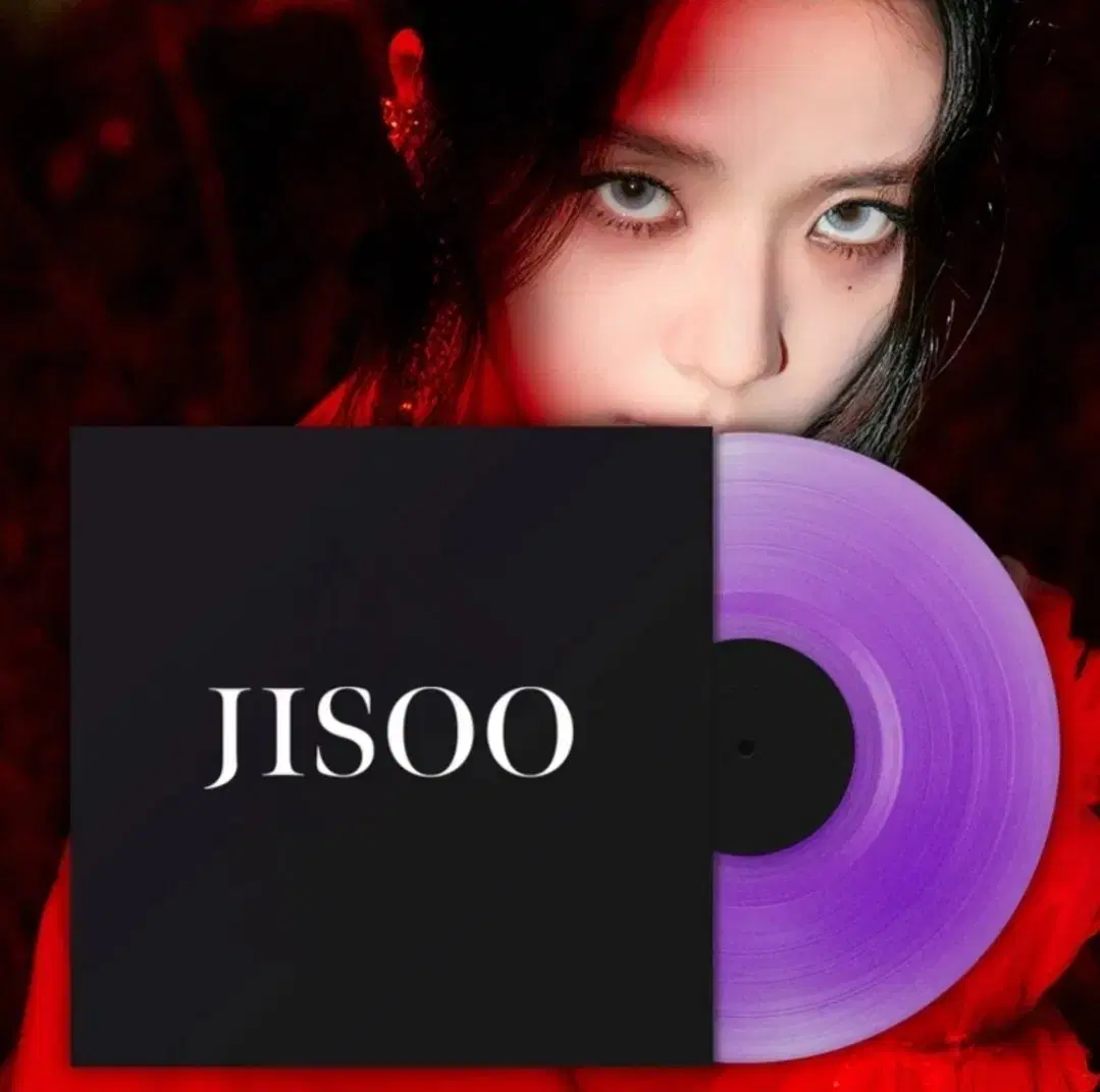 Includes Jisoo LP poster 