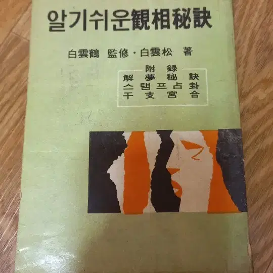 1972년 알기쉬운 관상비결,수상비결 2권 일괄~