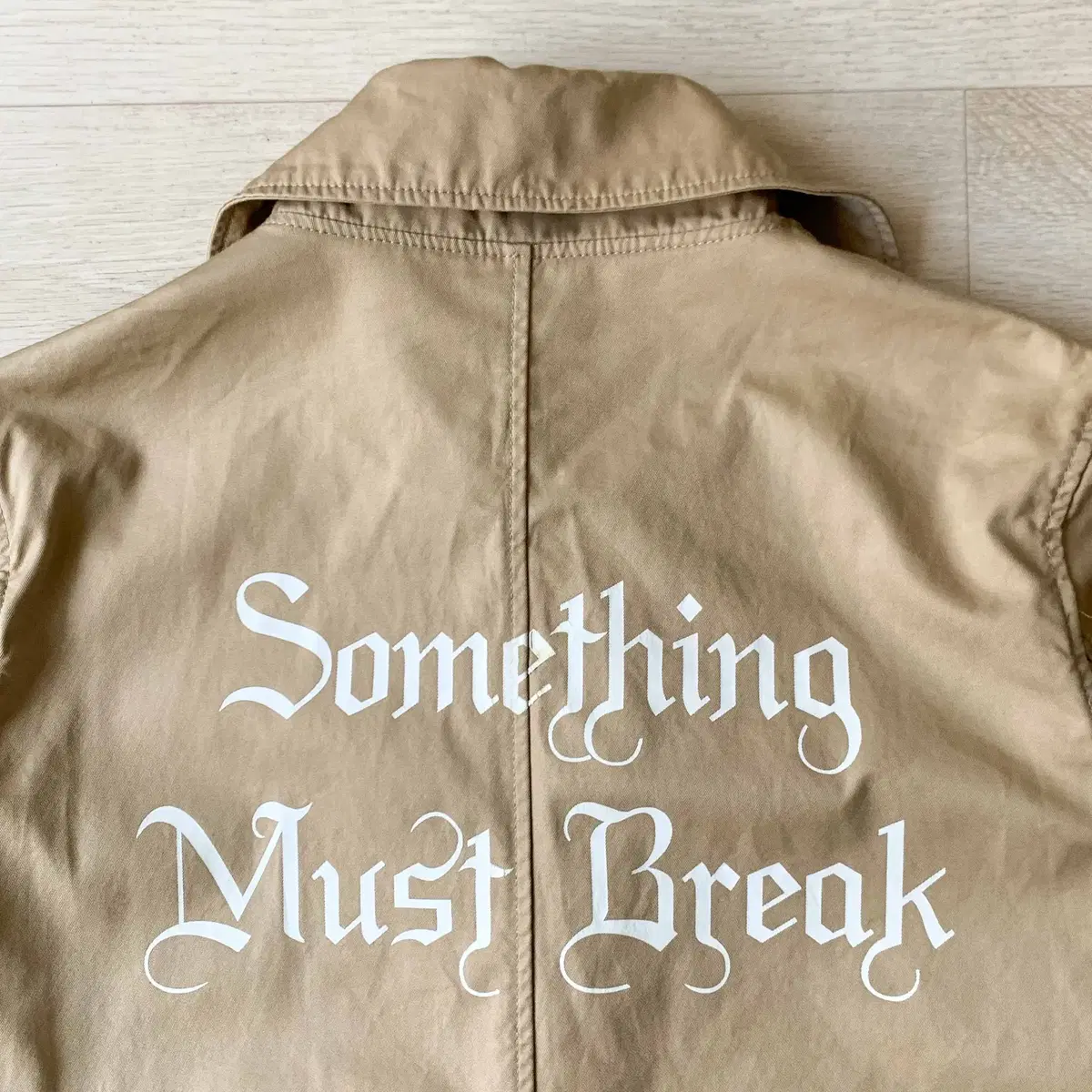 언더커버 15AW 'Something must break' 코트