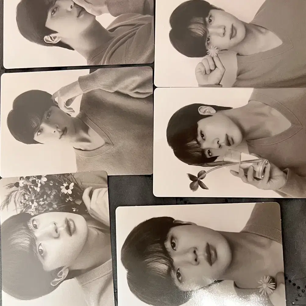 방탄 MNCR 모노크롬 팝업 미니포카 mini photocard