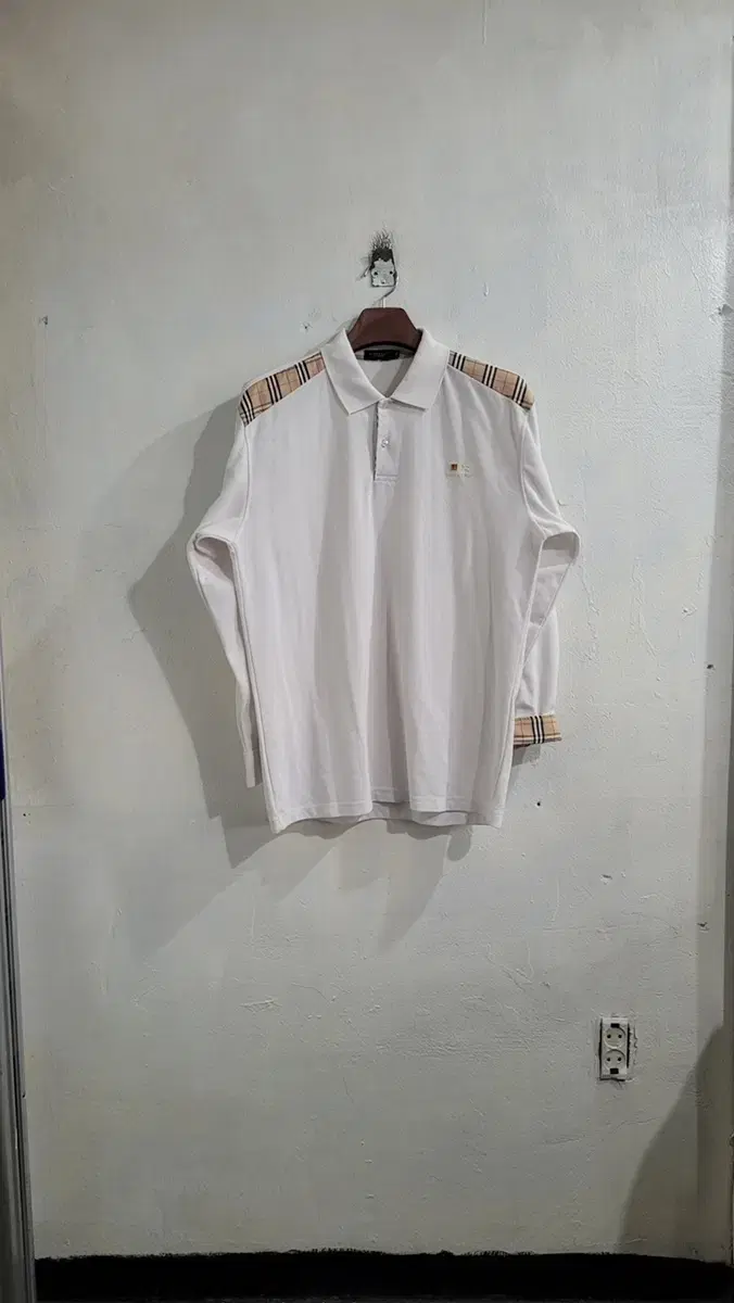 Burberry white cotton100% karaT-shirt