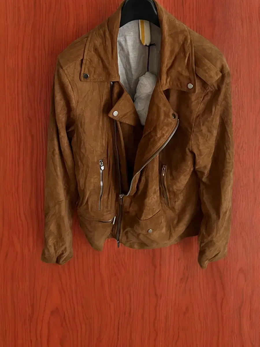 Luxury 80% Off Suede XL 105 Men's Italian Top Quality Leather Jacket quantity