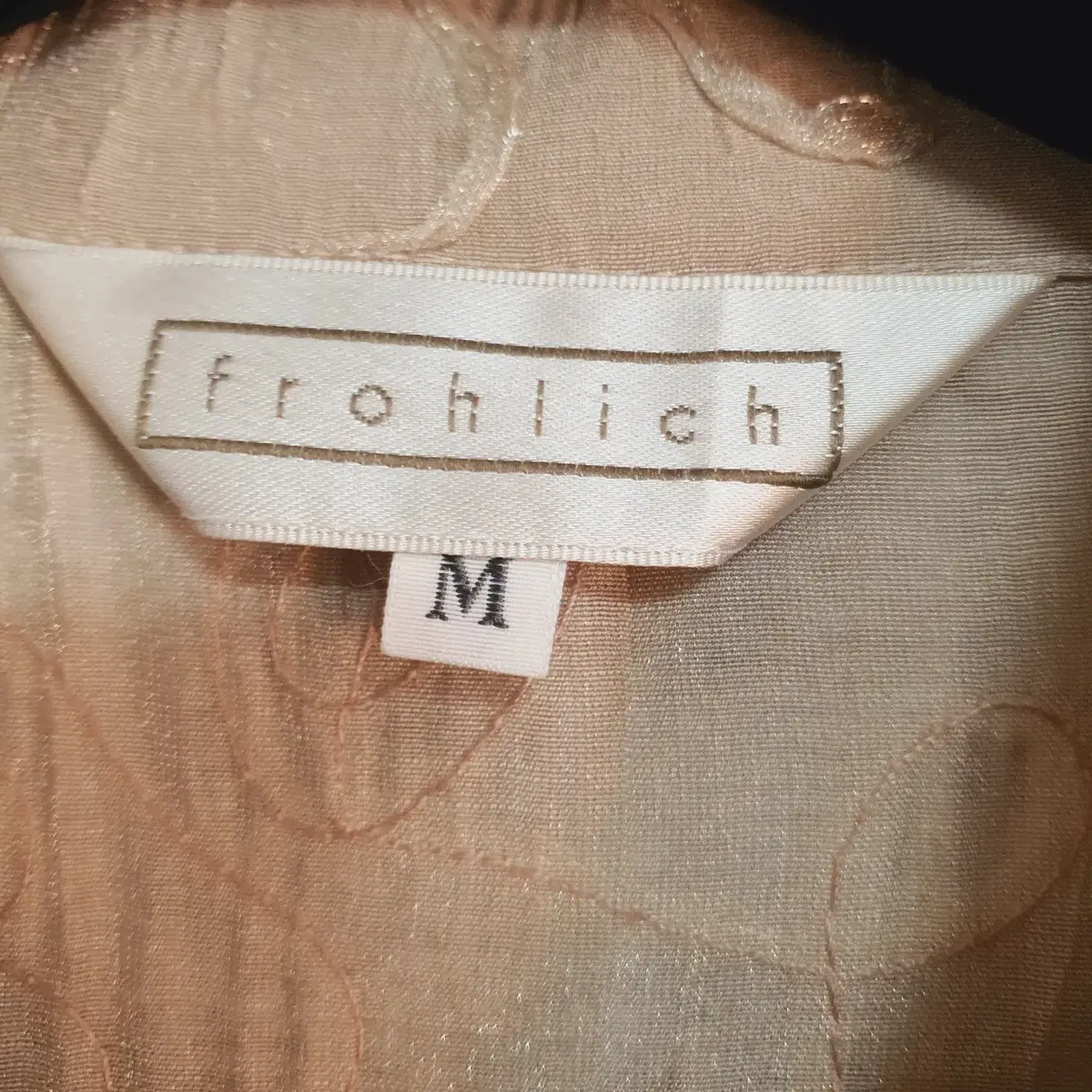 Frohlich(일본빈티지) 자켓 블라우스 M