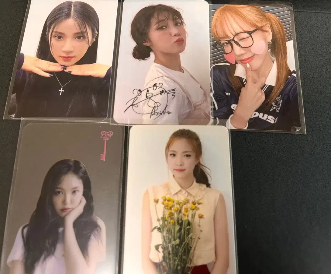 Apink jung eunji kim namjoo park chorong photocard WTS