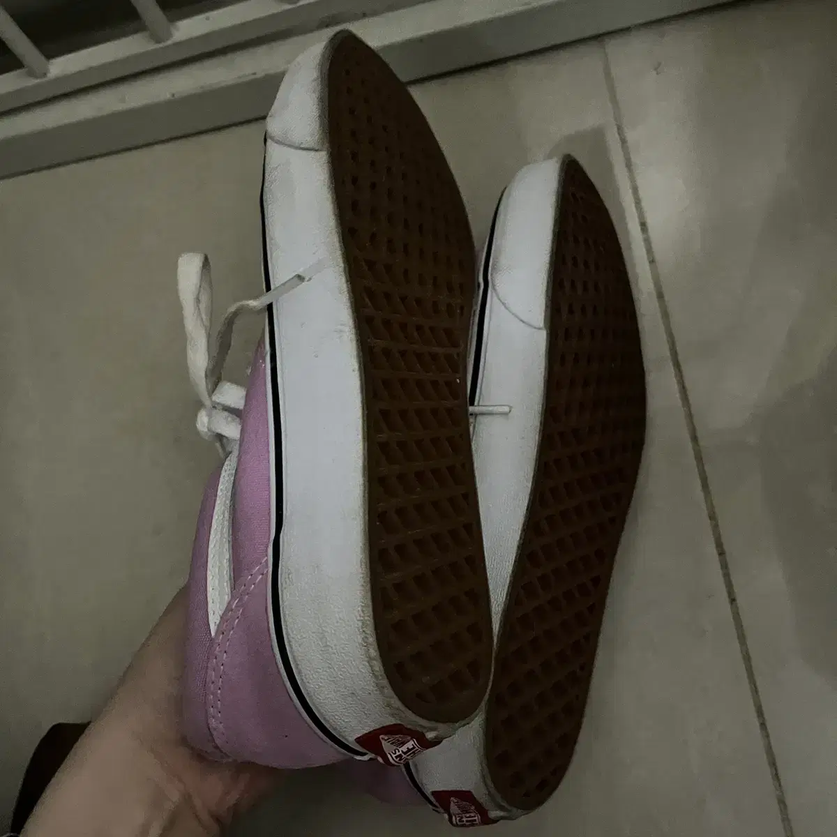 [Vans] 반스 핑크 로우 스니커즈