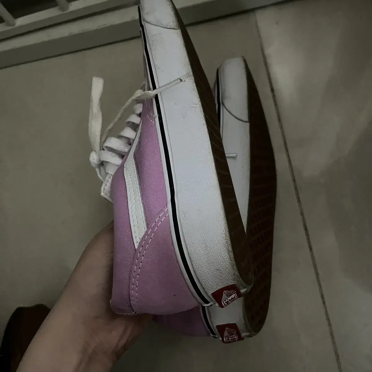 [Vans] 반스 핑크 로우 스니커즈