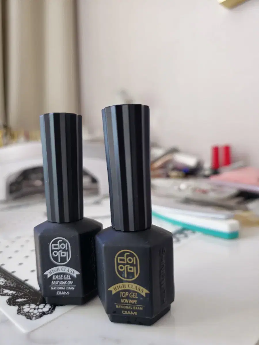 Mubae National Certification [Genuine from DIA] High-class base gel, top gel (non-washable)