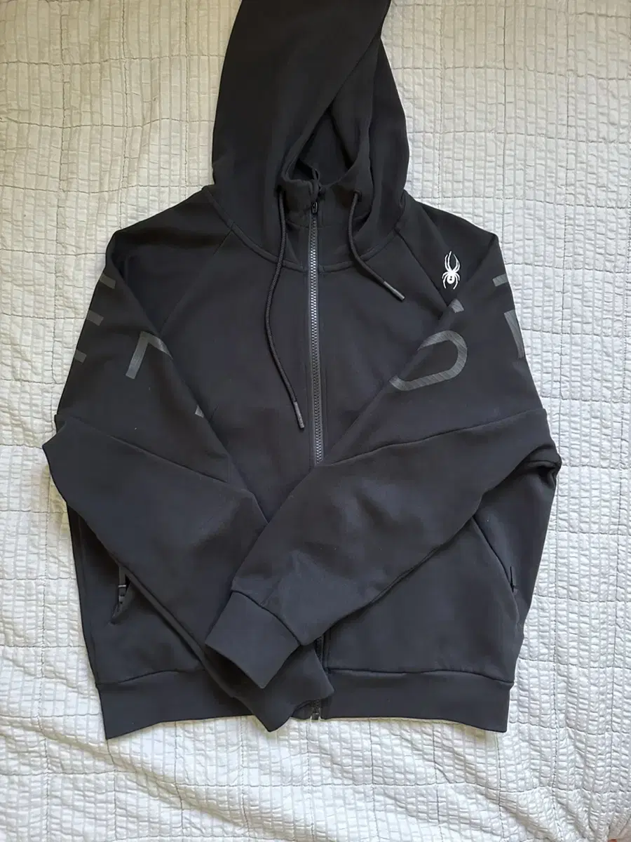 Spider Hoodie Hooded Zip Up