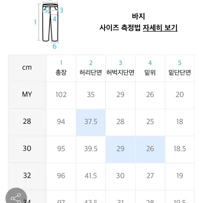 브랜디드 크롭 스트레이트 크림진 28사이즈