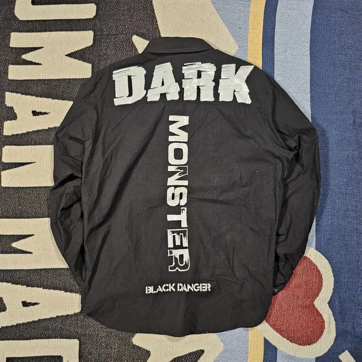 DARK MONSTER 셔링 셔츠 M