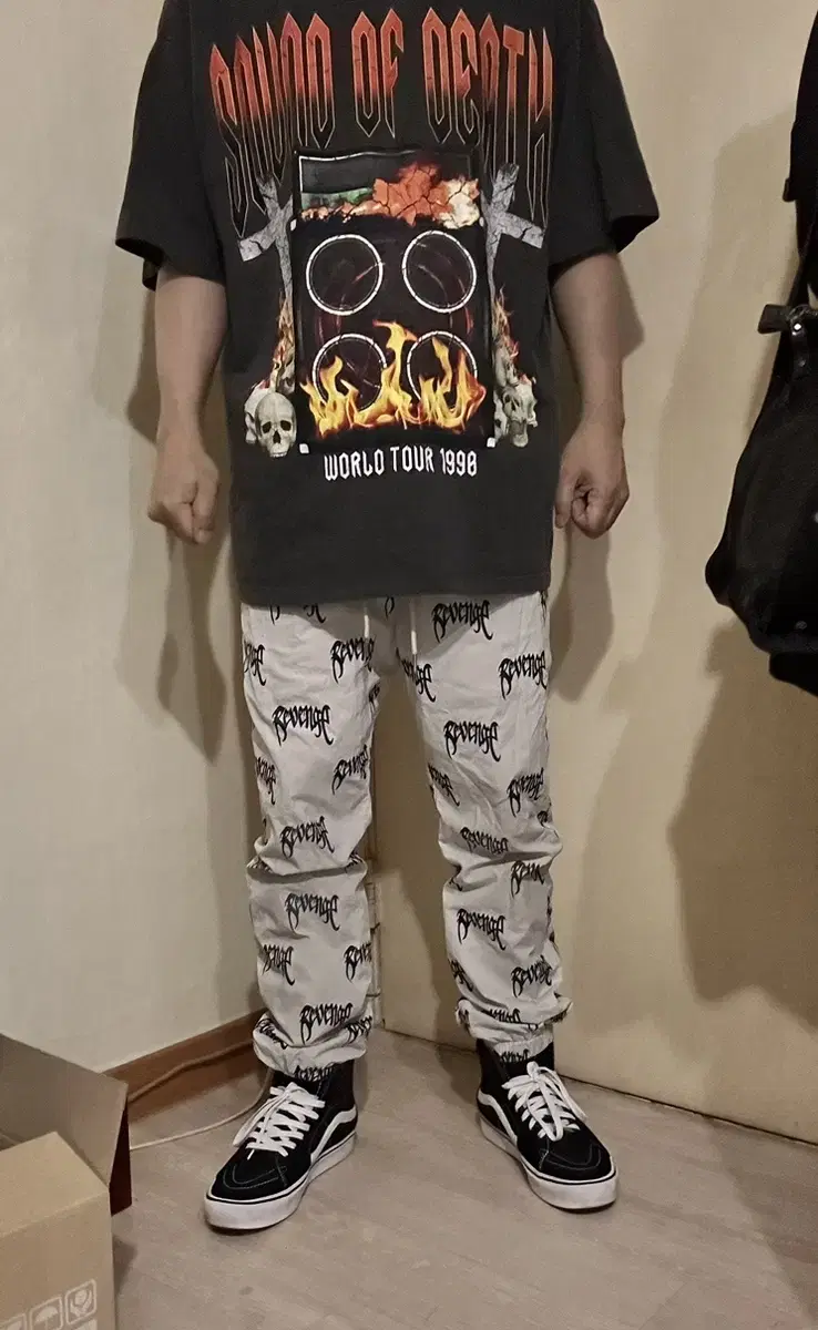 Revenge Tribal Print Jogger Pants