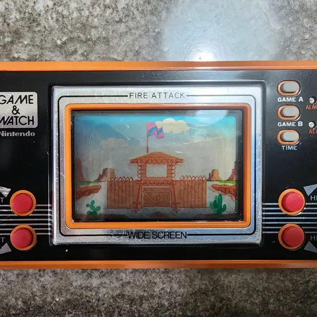 GAME&WATCH 파이어 어택 FIRE ATTACK 고전게임