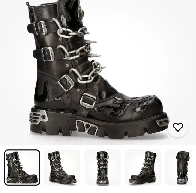 New rock chain boots 뉴락 체인 부츠