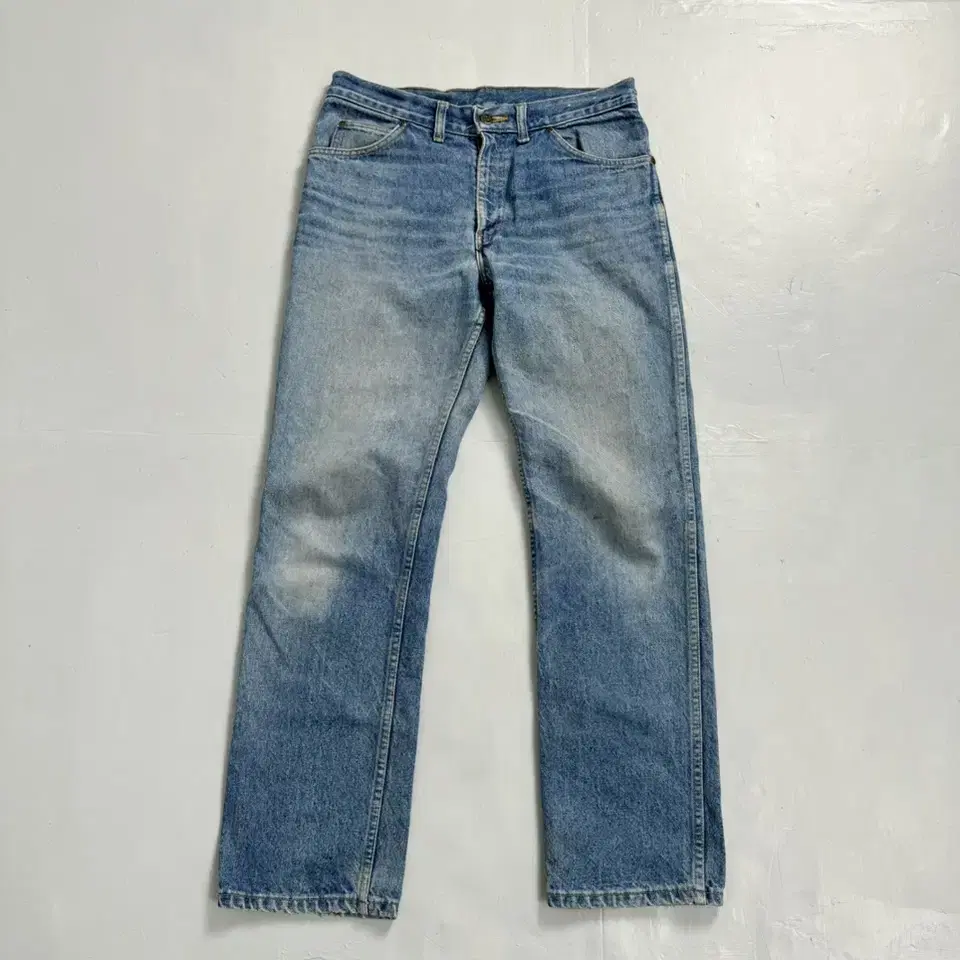 vintage lee blue washed jeans