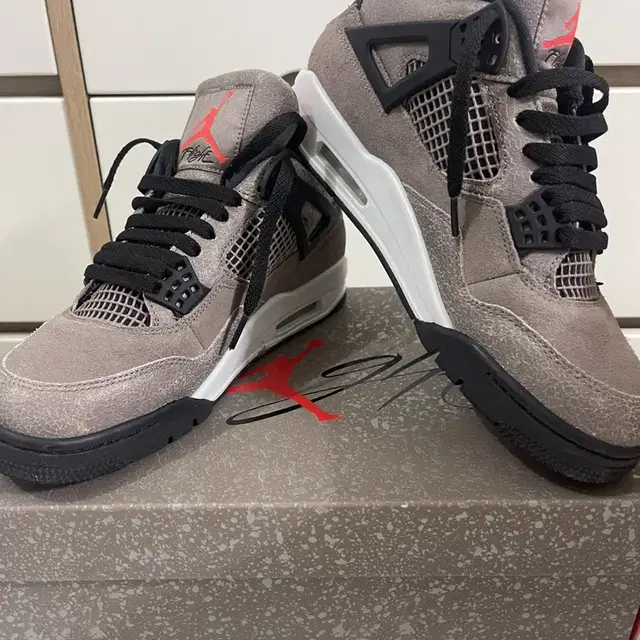 [265]Jordan 4 Retro Taupe Haze