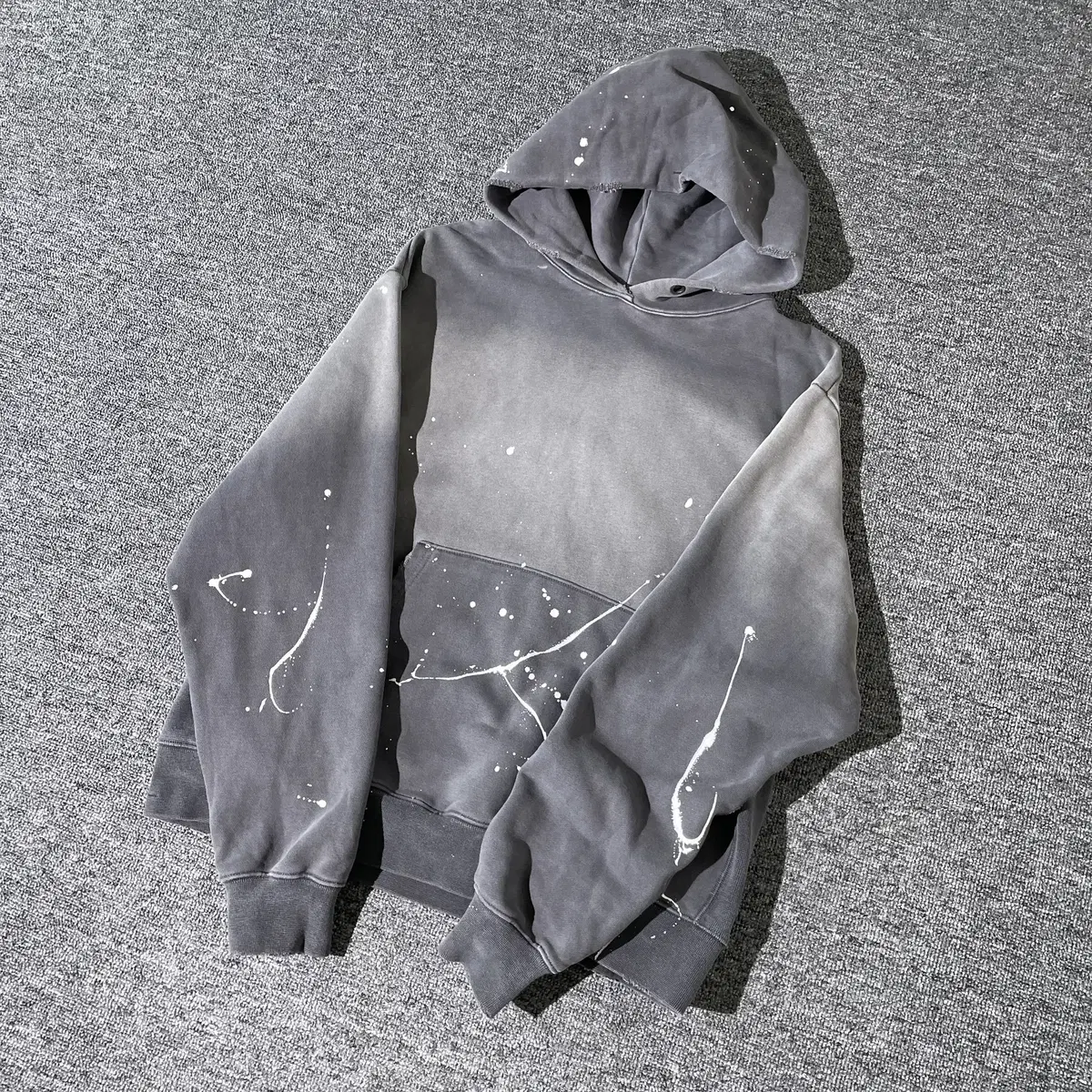 Lamorin Painting Washed Hoodie 1 size