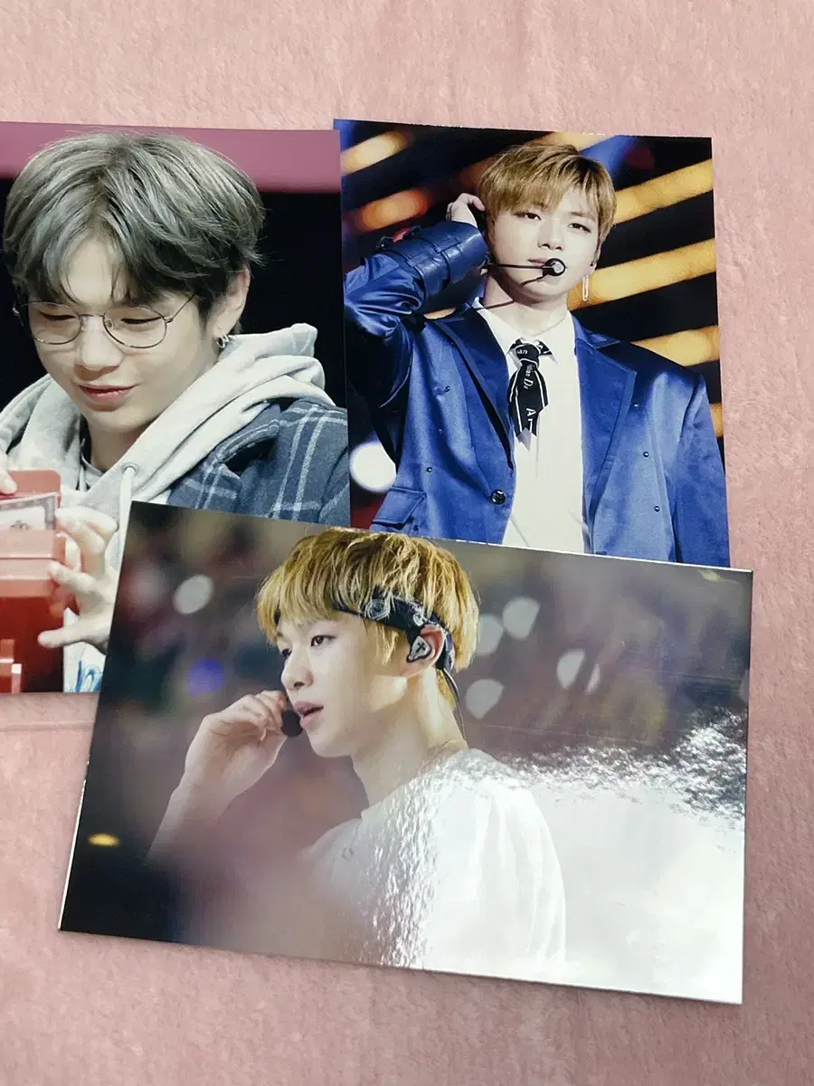 wanna one daniel 생카 pre-order benefit 인화사진 세트 bulk 생일카페 비공굿