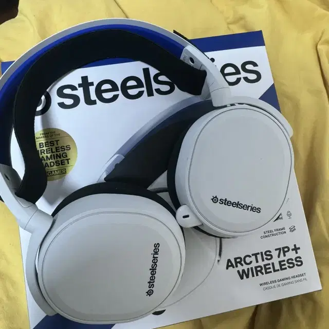 스틸시리즈 Arctis Nova 7P White Wireless 무선 게