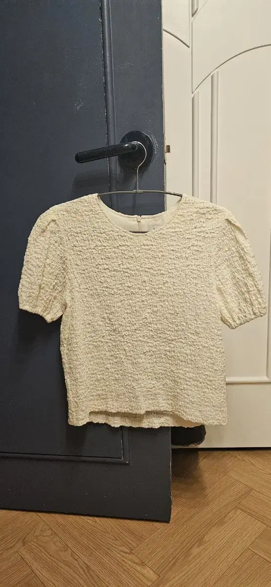 Siessie Semi Puff Crinkle Blouse S